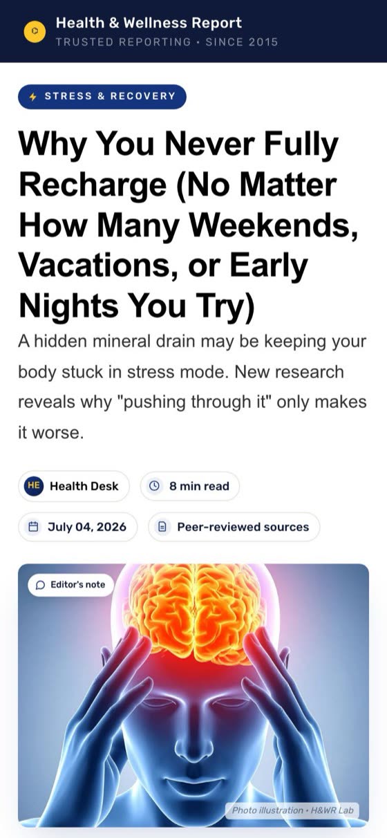 Natural Stacks advertorial